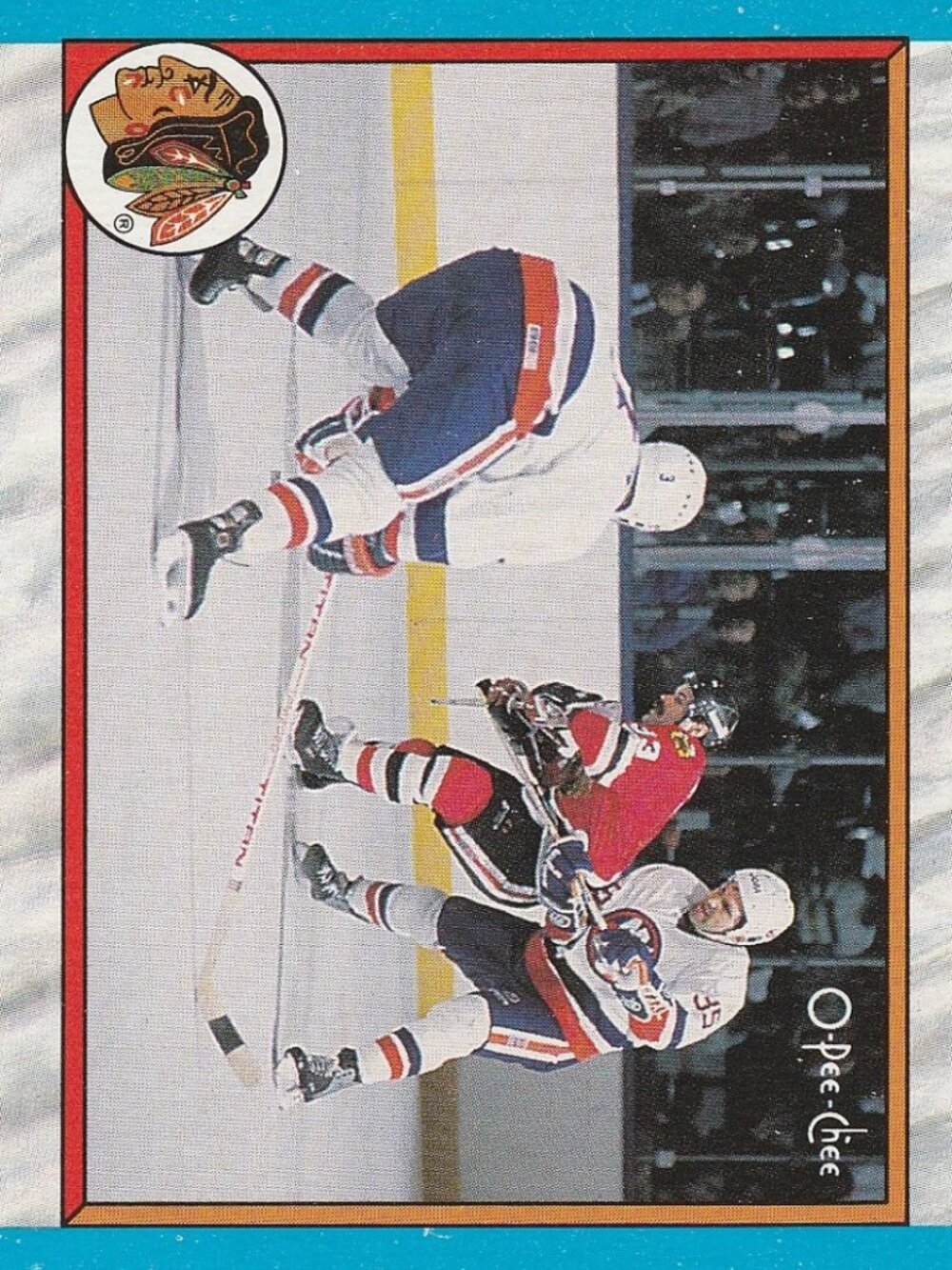Chicago Blackhawks Final Standings 1988-1989
